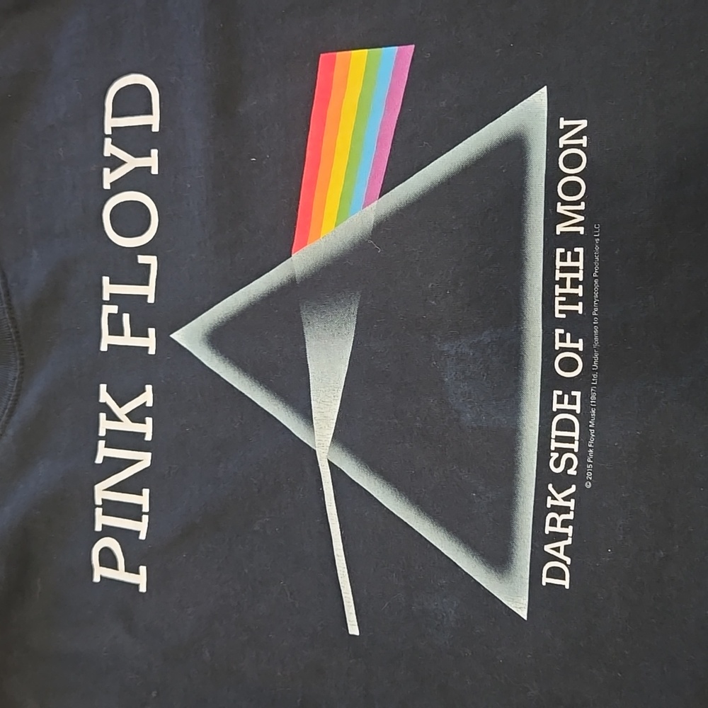 Pink Floyd Dark Side of the Moon Black T-Shirt - Picture 2 of 8